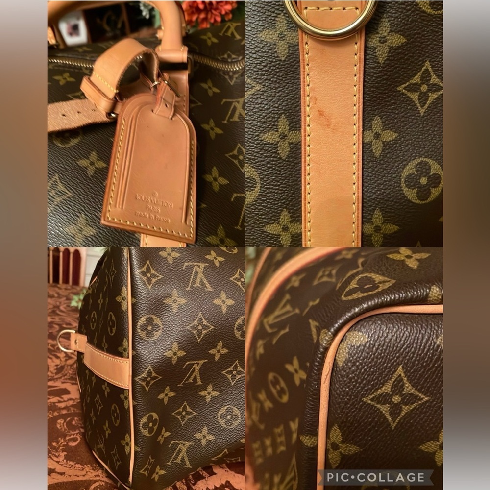 EUC Beautiful Louis Vuitton Monogram Keepall Bandolier 50 - Picture 7 of 17